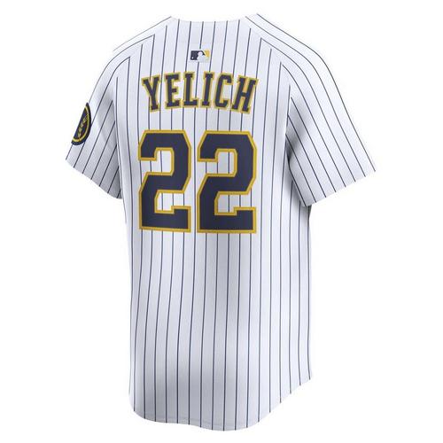 Nike Milwaukee Brewers Christian Yelich #22 Limited Jersey - Primary Image