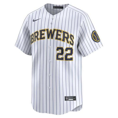 Nike Milwaukee Brewers Christian Yelich #22 Limited Jersey - Primary Image