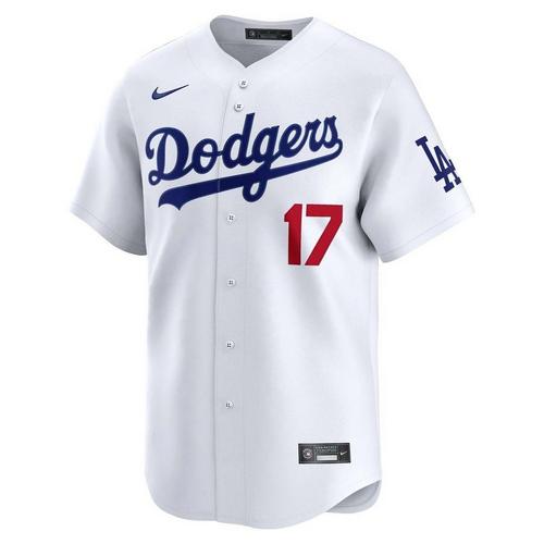 Nike Ohtani 17 Los Angeles ジャージ L Nike Adult National League Los Angeles Dodgers Shohei Ohtani #17