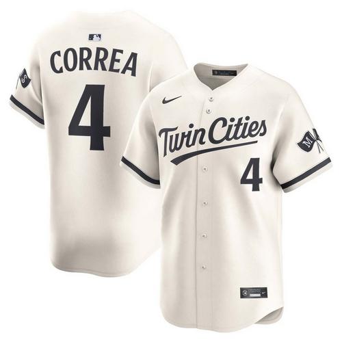 Nike Minnesota Twins Carlos Correa #4 Limited Jersey - Primary Image