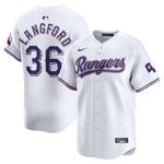 Nike Texas Rangers Wyatt Langford #36 Limited Jersey - Thumbnail 1 of 3