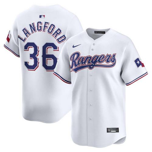 Nike Texas Rangers Wyatt Langford #36 Limited Jersey - Primary Image