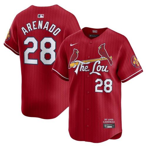 Nike St. Louis Cardinals Nolan Arenado #28 City Connect Limited Jersey - Primary Image