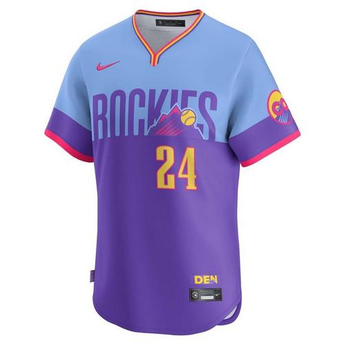 Nike Colorado Rockies Ryan McMahon #24 2025 City Connect Limited Jersey - Primary Image