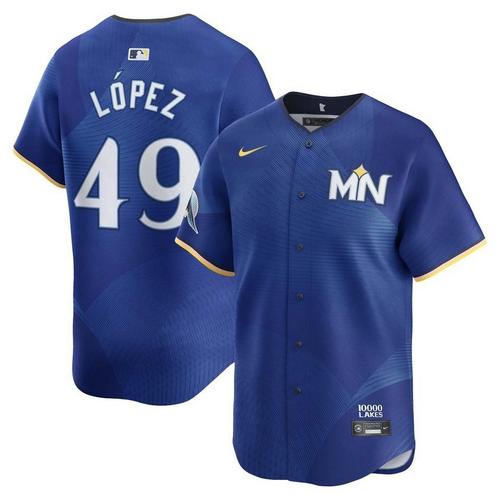 Nike Minnesota Twins Pablo Lopez #49 City Connect Limited Jersey - Primary Image