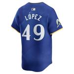 Nike Minnesota Twins Pablo Lopez #49 City Connect Limited Jersey - Thumbnail 2 of 3