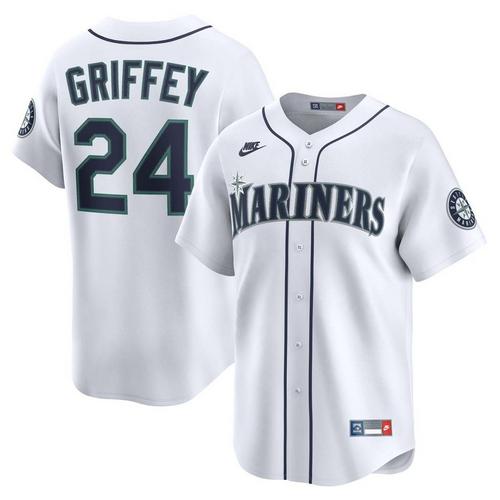 Nike Seattle Mariners Ken Griffey Jr #24 Cooperstown Limited