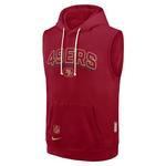 Nike San Francisco 49ers 2025 Sideline Sleeveless Hoodie - Thumbnail 1 of 2