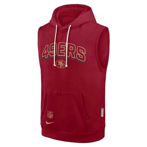 Nike San Francisco 49ers 2025 Sideline Sleeveless Hoodie - Primary Image