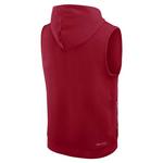 Nike San Francisco 49ers 2025 Sideline Sleeveless Hoodie - Thumbnail 2 of 2