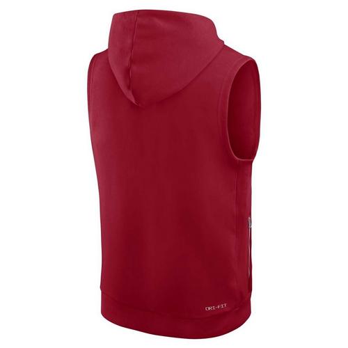 Nike San Francisco 49ers 2025 Sideline Sleeveless Hoodie - Primary Image