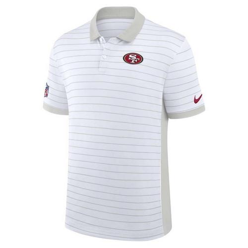 Nike San Francisco 49ers Sideline Victory Stripe Polo - Primary Image