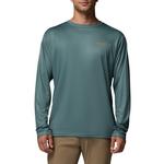 Men's Columbia PHG Terminal Shot Diamond Long Sleeve T-Shirt - Thumbnail 2 of 4