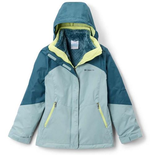 Girls' Columbia Bugaboo III Fleece Interchange Hooded 3-in-1 Jacket - Primary Image
