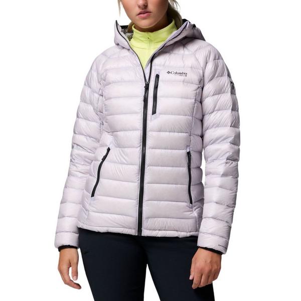 Women's Columbia Arctic Crest Puffer Jacket Small Lavender