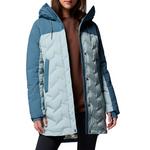 Women's Columbia Mountain Croo™ III Mid Down Jacket Hooded Puffer Parka - Thumbnail 2 of 4