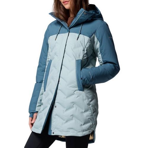 Women's Columbia Mountain Croo™ III Mid Down Jacket Hooded Puffer Parka - Primary Image