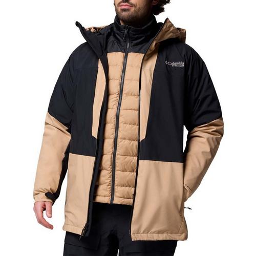 Men's Columbia Winter District II Interchange Hooded 3-in-1 Jacket