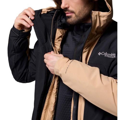 Men's Columbia Winter District II Interchange Hooded 3-in-1 Jacket