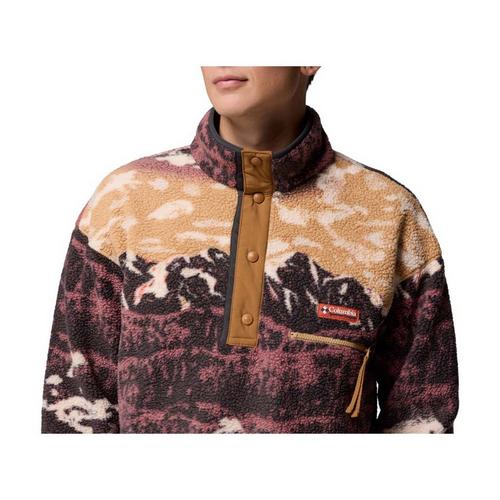 Men's Columbia Helvetia II Printed Fleece 1/2 Snap - Primary Image