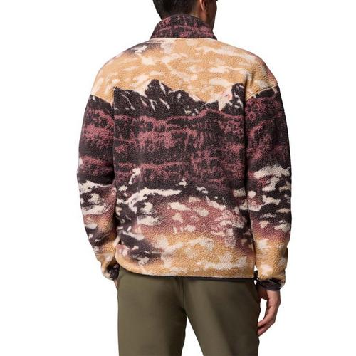 Men's Columbia Helvetia II Printed Fleece 1/2 Snap - Primary Image