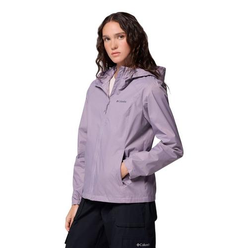 Women's Columbia Scattered Showers™ Hooded Rain Jacket - Primary Image
