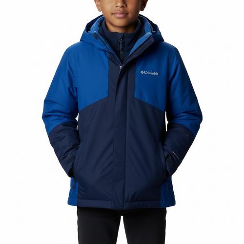 Boys' Columbia Bugaboo III Fleece Interchange Hooded 3-in-1 Jacket - Primary Image