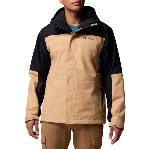 Men's Columbia Hikebound II Interchange 3-in-1 Jacket 3X Canoe/Black