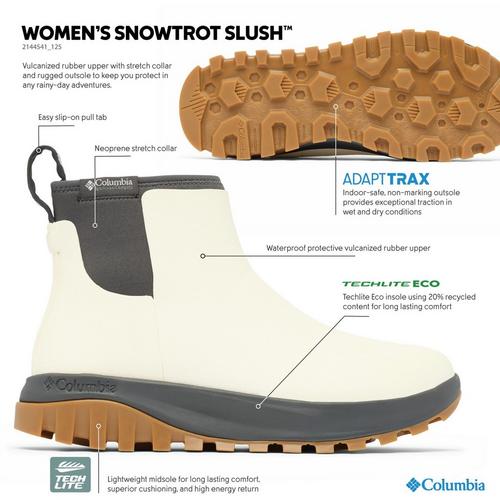 Women's Columbia Snowtrot Slush Waterproof Winter Boots - Primary Image