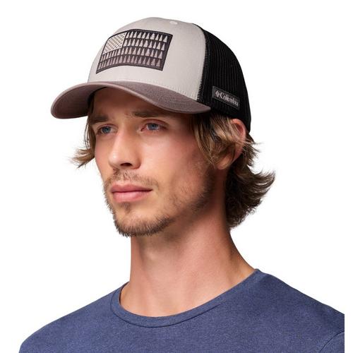 Columbia Tree Flag Mesh Stretch Fit Hat - Primary Image