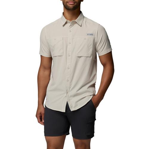 Men's Columbia Wild Cast Vent Button Up Shirt - Primary Image