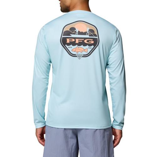 Men's Columbia Terminal Tackle PFG Shield Long Sleeve T-Shirt - Primary Image