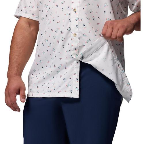 Men's Columbia Super Slack Tide Camp Button Up Shirt - Primary Image