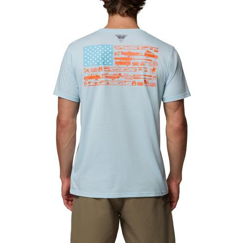 Men's Columbia PFG Fish Flag II T-Shirt - Primary Image