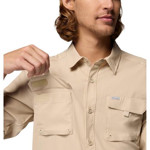 Men's Columbia Silver Ridge Utility II Long Sleeve Button Up Shirt - Primary Image