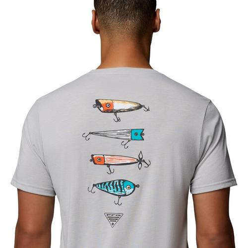 Men's Columbia PFG Lure Lineup T-Shirt - Primary Image