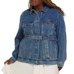 Women's Thread & Supply Plus Size Nevada Denim Jacket - Thumbnail 1 of 3