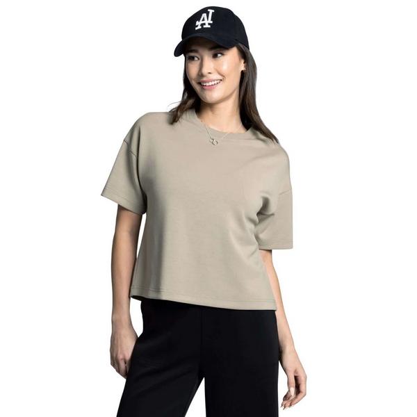 Women's Thread & Supply Corrie Long Sleeve T-Shirt Large Sage Fog