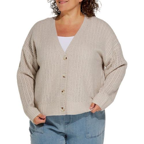 Women's Thread & Supply Plus Size Amour V-Neck Cardigan - Primary Image