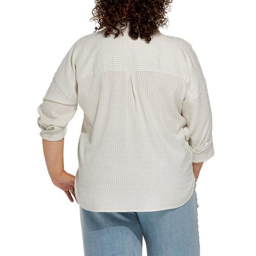 Women's Thread & Supply Plus Size Edison Long Sleeve Button Up Shirt - Primary Image
