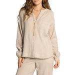 Women's Thread & Supply Maia Long Sleeve Notch Neck Button Up Shirt - Thumbnail 1 of 4