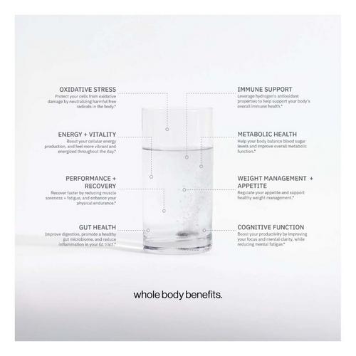 H2TAB Molecular Hydrogen Tablets - Primary Image