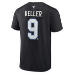Fanatics Utah Hockey Club Clayton Keller #9 Name & Number T-Shirt - Thumbnail 1 of 2