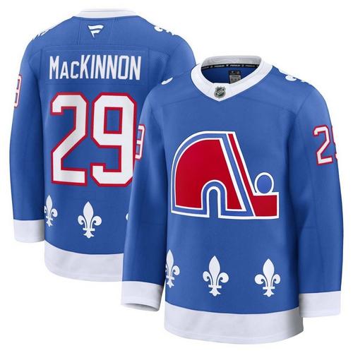 Fanatics Colorado Avalanche Nathan MacKinnon #29 Secondary Alternate Premium Jersey - Primary Image