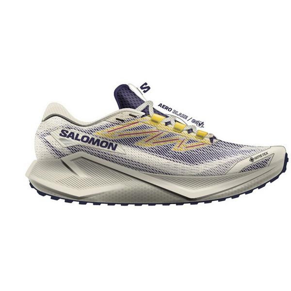 Women's Salomon Aero Blaze 3 Grvl Trail Running Shoes 7 Regular Vanilla Ice/Astral Aura/Lemon