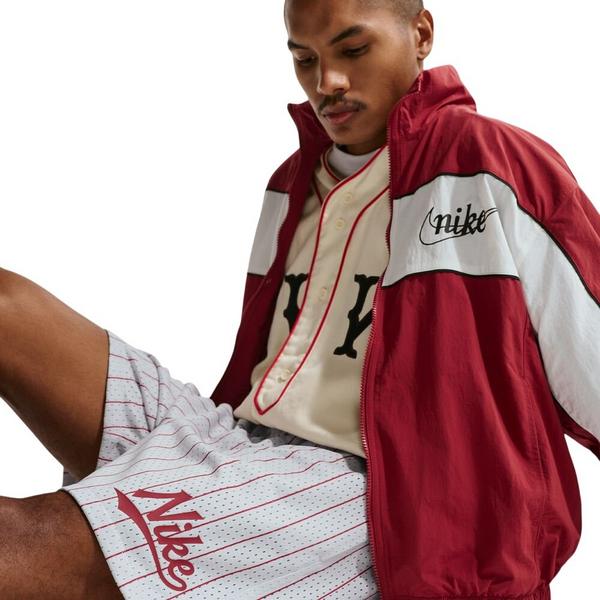 Men's Nike Sportswear Club Flow Shorts 2XLarge Photon Dust/Team Crimson