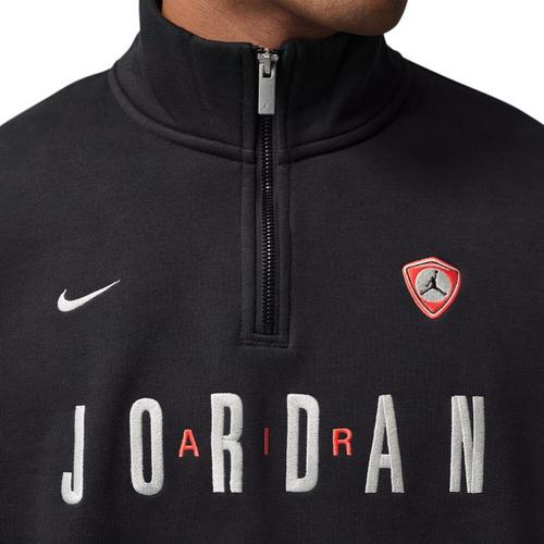 Men's Jordan Flight Graphic Fleece 1/4 Zip Pullover - Primary Image