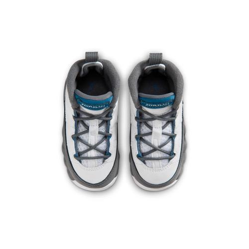 Toddler Air Jordan 9 Retro "Flint Grey and French Blue" Sneakers - Primary Image