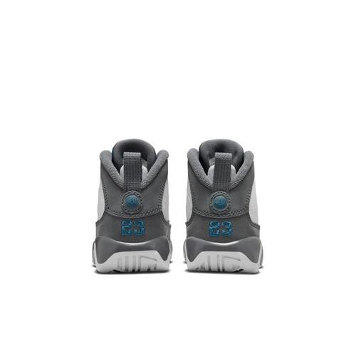 Toddler Air Jordan 9 Retro "Flint Grey and French Blue" Sneakers - Primary Image