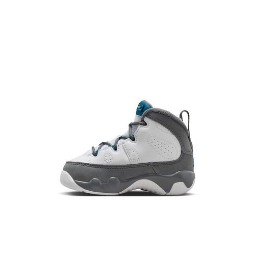 Toddler Air Jordan 9 Retro "Flint Grey and French Blue" Sneakers - Primary Image